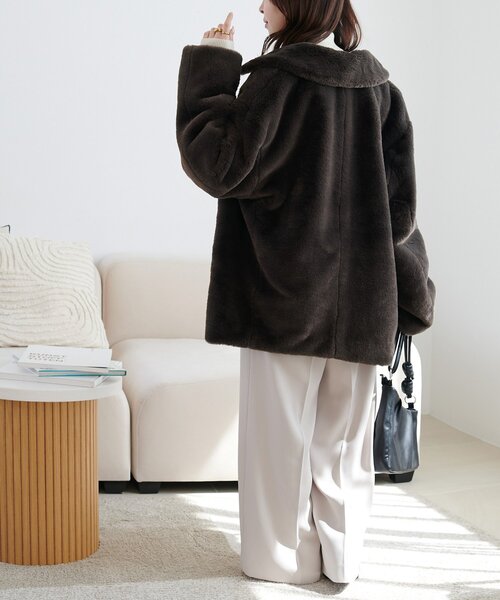 DISCOAT（ディスコート）の「ファージャケット（その他アウター）」 - WEAR