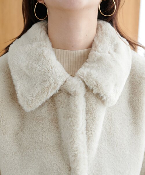 【DISCOAT】ファージャケット recommend♡ ☑︎ ファージャケット ¥12,100(tax in) #DCZ1052207A0010