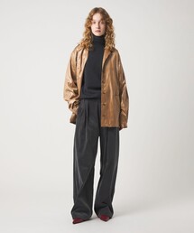 6 | <6(ROKU)>ポリサテン シャツ(シャツ/ブラウス)