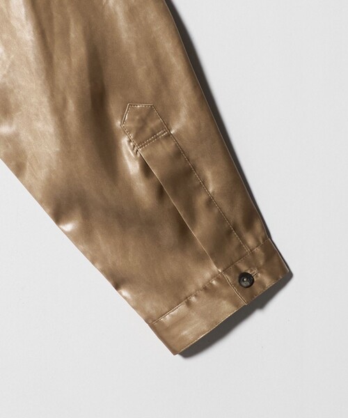 6（ロク）の「＜6(ROKU)＞ポリサテン シャツ（シャツ/ブラウス・レディース・ベージュ・38）」の8枚目の写真