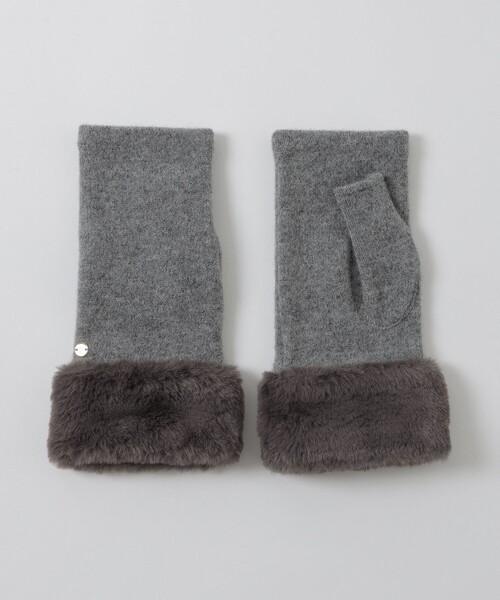 フィンガーレスファーグローブ（手袋）｜BLUE LABEL CRESTBRIDGE