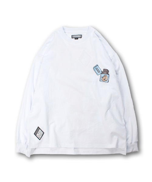 GALFY(ガルフィー)の「GALFY-FIREライターロンTee(Tシャツ/カットソー・メンズ・ブラック/ホワイト/パープル・L/XL)」の11枚目の写真