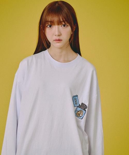 GALFY(ガルフィー)の「GALFY-FIREライターロンTee(Tシャツ/カットソー・メンズ・ブラック/ホワイト/パープル・L/XL)」の12枚目の写真