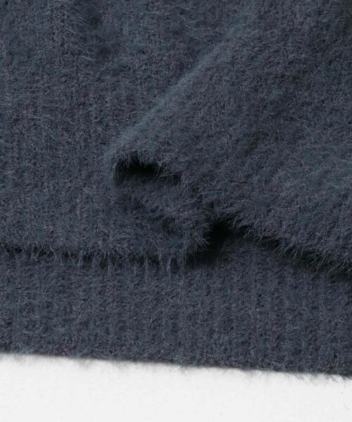 URBAN RESEARCH DOORS（アーバンリサーチドアーズ）の「メランジシャギー クルーネックニット（ニット/セーター・メンズ・ブルー/ブラック・MEDIUM/LARGE）」の20枚目の写真