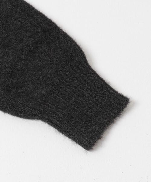 URBAN RESEARCH DOORS（アーバンリサーチドアーズ）の「メランジシャギー クルーネックニット（ニット/セーター・メンズ・ブルー/ブラック・MEDIUM/LARGE）」の3枚目の写真