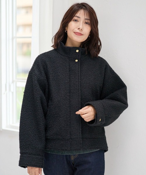 FOUND GOOD（ファウンドグッド）の「スライバーSTDブルゾン（ブルゾン・レディース・ブラック/ブラウン系3・M/L）」の5枚目の写真