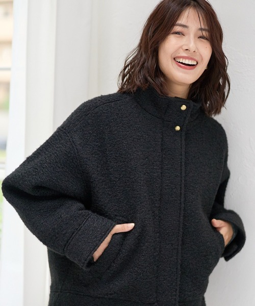 FOUND GOOD（ファウンドグッド）の「スライバーSTDブルゾン（ブルゾン・レディース・ブラック/ブラウン系3・M/L）」の6枚目の写真