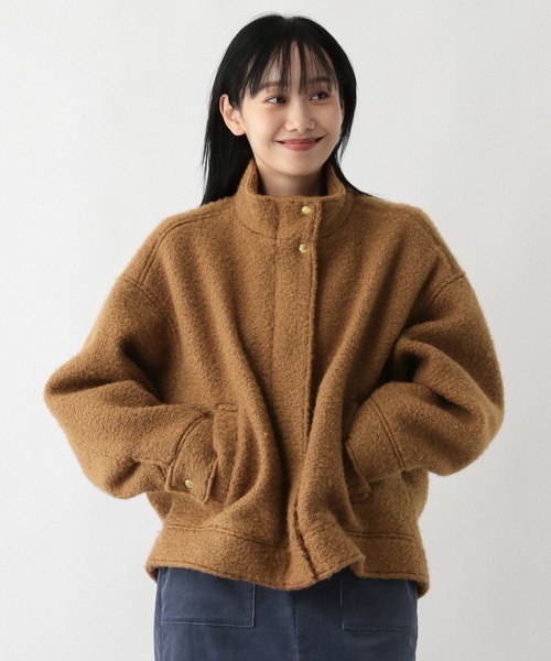 FOUND GOOD（ファウンドグッド）の「スライバーSTDブルゾン（ブルゾン・レディース・ブラック/ブラウン系3・M/L）」の13枚目の写真