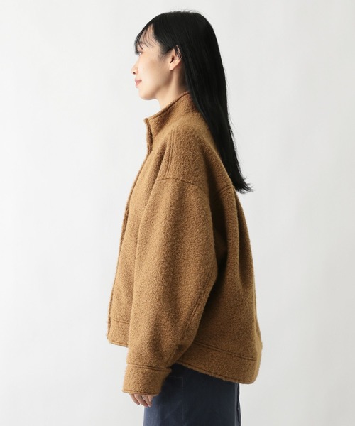 FOUND GOOD（ファウンドグッド）の「スライバーSTDブルゾン（ブルゾン・レディース・ブラック/ブラウン系3・M/L）」の16枚目の写真