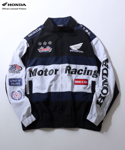 ホンダ　HONDA デッドストック　ナイロンジャケット　レーシングジャケット. セール】Honda/ホンダ オーバーサイズ ナイロン レーシング