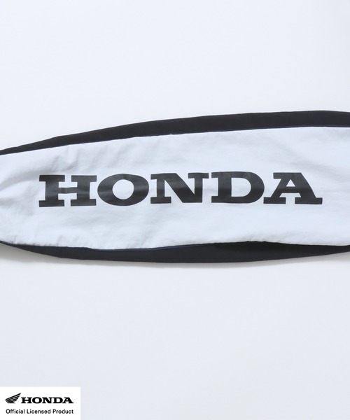 SITRY（シトリー）の「Honda/ホンダ オーバーサイズ ナイロン レーシングジャケット ブルゾン トラックジャケット（ナイロンジャケット・メンズ・ブラック/ブラック系その他/ネイビー・M/L）」の12枚目の写真