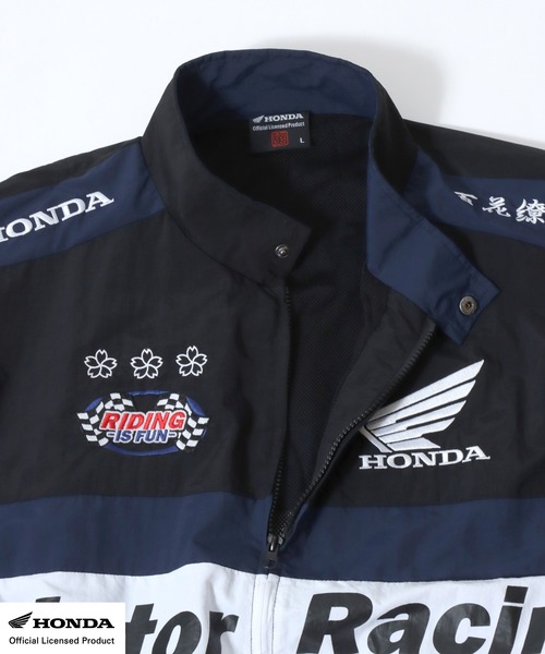 セール】Honda/ホンダ オーバーサイズ ナイロン レーシングジャケット