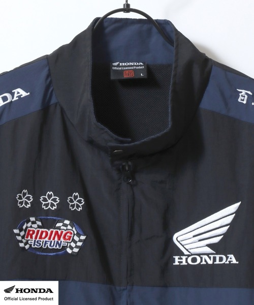 デッドストック ホンダ 80s ナイロン ジャケット パーカー レーシング