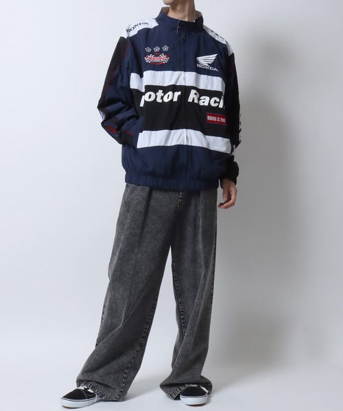 セール】Honda/ホンダ オーバーサイズ ナイロン レーシングジャケット