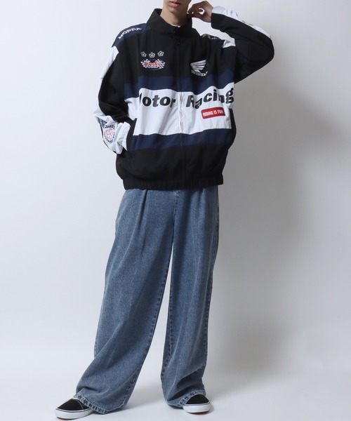 セール】Honda/ホンダ オーバーサイズ ナイロン レーシングジャケット