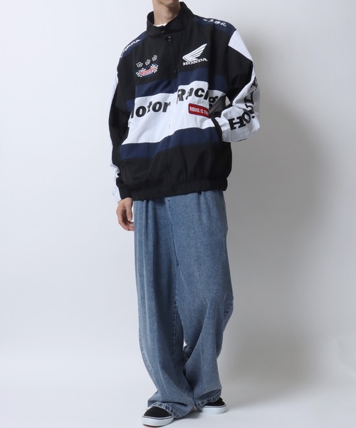 セール】Honda/ホンダ オーバーサイズ ナイロン レーシングジャケット