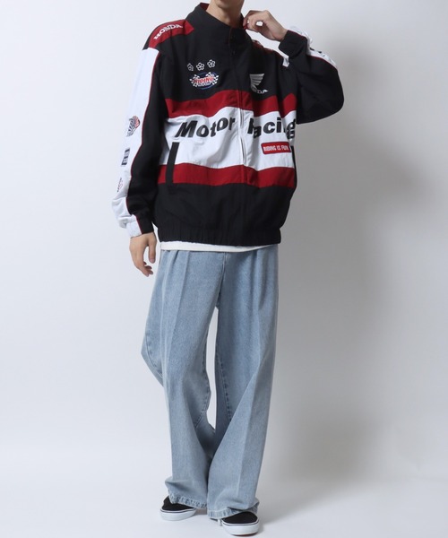 セール】Honda/ホンダ オーバーサイズ ナイロン レーシングジャケット