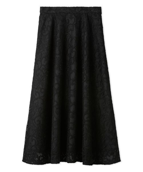 CELFORD(セルフォード)の「チュール刺繍フレアスカート(スカート・レディース・ブラック/サックスブルー/オフホワイト・36/38)」の13枚目の写真