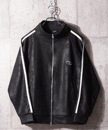 1111clothing（ワンフォークロージング）の「レザーライク トラックジャケット / Leather-Like Truck Jacket（ブルゾン）」