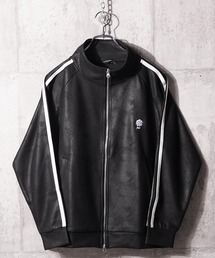 1111clothing（ワンフォークロージング）の「レザーライク トラックジャケット / Leather-Like Truck Jacket（ブルゾン）」