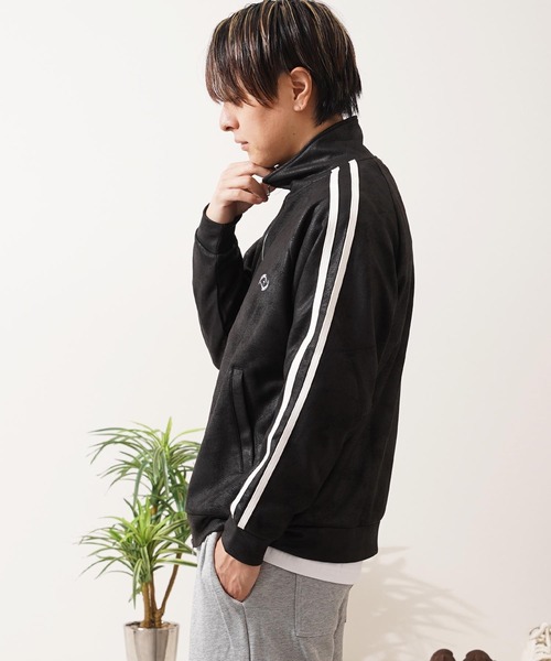 セール】レザーライク トラックジャケット / Leather-Like Truck