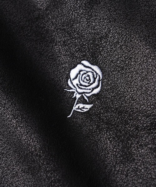 1111clothing(ワンフォークロージング)の「レザーライク トラックジャケット / Leather-Like Truck Jacket(ブルゾン・メンズ・ブラック系2/ブラック系1・M/L)」の11枚目の写真