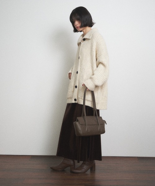 Shelly island（シェリーアイランド）の「フラップショルダーバッグ（ショルダーバッグ・レディース・ブラウン/ブラック・FREE）」の3枚目の写真