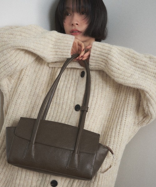 Shelly island（シェリーアイランド）の「フラップショルダーバッグ（ショルダーバッグ・レディース・ブラウン/ブラック・FREE）」の15枚目の写真