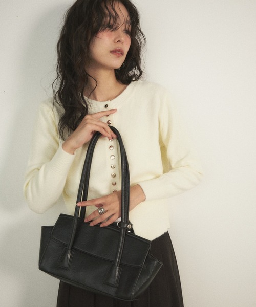 Shelly island（シェリーアイランド）の「フラップショルダーバッグ（ショルダーバッグ・レディース・ブラウン/ブラック・FREE）」の17枚目の写真