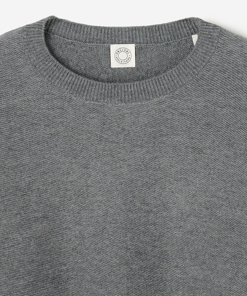 ORCIVAL（オーシバル）の「ORCIVAL | ウールコットン ラウンドネックプルオーバー WOMEN（ニット/セーター・レディース・パープル/グレー・1）」の5枚目の写真