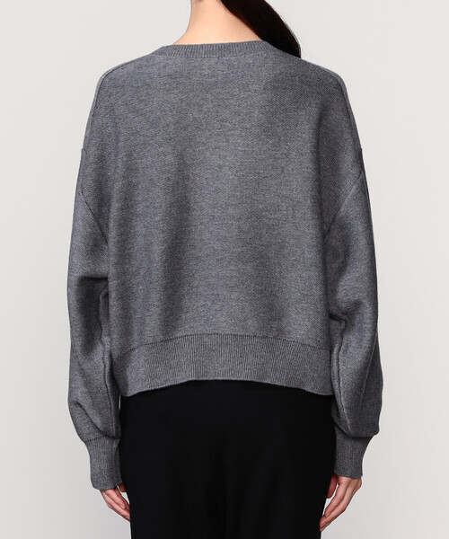 ORCIVAL（オーシバル）の「ORCIVAL | ウールコットン ラウンドネックプルオーバー WOMEN（ニット/セーター・レディース・パープル/グレー・1）」の11枚目の写真