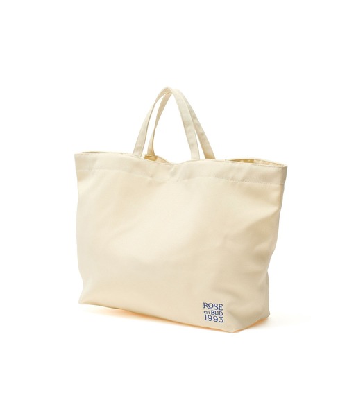 ROSE BUD（ローズバッド）の「EVERYDAY CANVAS TOTE（トートバッグ・レディース・オレンジ/ブラウン/オフホワイト・ONE SIZE）」の9枚目の写真