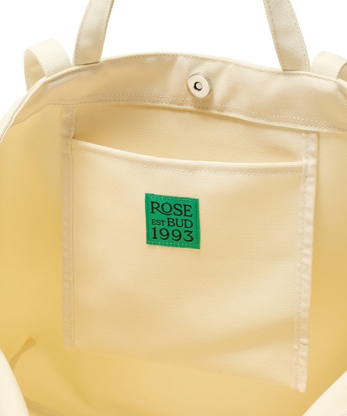 ROSE BUD（ローズバッド）の「EVERYDAY CANVAS TOTE（トートバッグ・レディース・オレンジ/ブラウン/オフホワイト・ONE SIZE）」の18枚目の写真