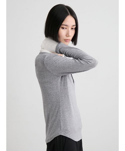 レイヤードデザインカットトップス（Tシャツ/カットソー）｜MIESROHE