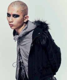 DIG YOUR OWN GRAVE（ディグユアオウングレイブ）の「【DIG YOUR OWN GRAVE】SYN-EDGE BLOUSON / 【ディグユアオウングレイブ】アシンメトリーテックブルゾン＜着用動画あり＞（ブルゾン）」
