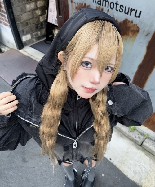 DIG YOUR OWN GRAVE(ディグユアオウングレイブ)の「【DIG YOUR OWN GRAVE】SYN-EDGE BLOUSON / 【ディグユアオウングレイブ】アシンメトリーテックブルゾン<着用動画あり>(ブルゾン・メンズ・グレー/ブラック・ONE SIZE)」の4枚目の写真