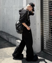 DIG YOUR OWN GRAVE（ディグユアオウングレイブ）の「【DIG YOUR OWN GRAVE】SYN-EDGE BLOUSON / 【ディグユアオウングレイブ】アシンメトリーテックブルゾン＜着用動画あり＞（ブルゾン）」