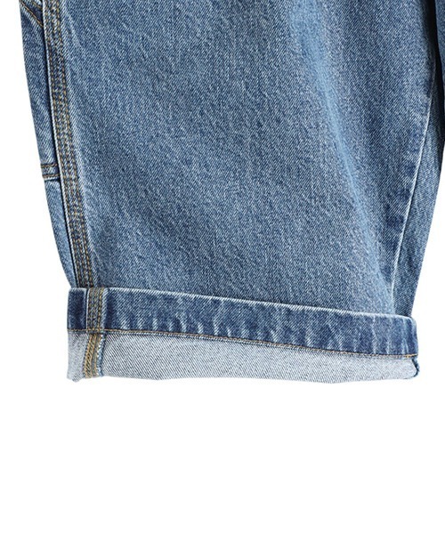 BOTT（ボット）の「BOTT / ボット：Sparkle Denim Painter Short：BOTT-25SS-14[WAX]（デニムパンツ・メンズ・インディゴブルー/ブラウン・L/M）」の12枚目の写真