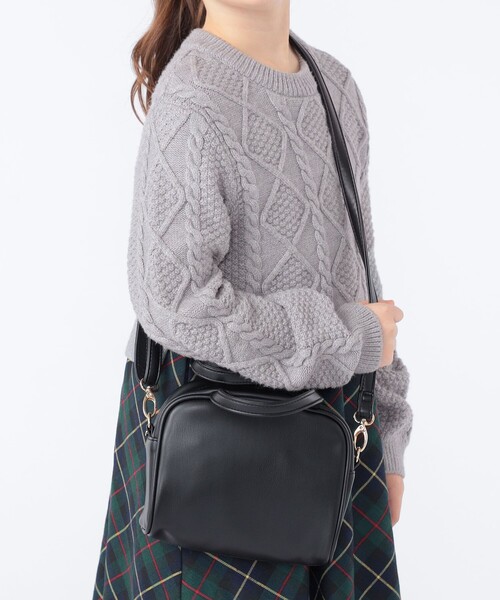 SHIPS（シップス）の「SHIPS KIDS:ガールズ 2WAY ショルダー バッグ（ショルダーバッグ・キッズ・ブラック/サックスブルー・ONE SIZE）」の4枚目の写真