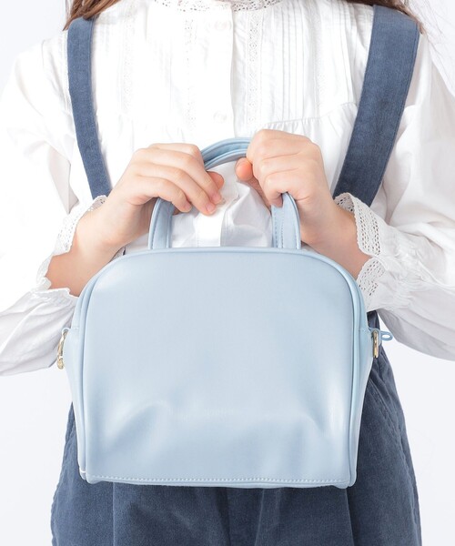 SHIPS（シップス）の「SHIPS KIDS:ガールズ 2WAY ショルダー バッグ（ショルダーバッグ・キッズ・ブラック/サックスブルー・ONE SIZE）」の9枚目の写真