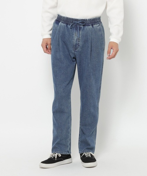 BAYFLOW（ベイフロー）の「【裏起毛・ストレッチ】WARM UPデニムパンツ（デニムパンツ・メンズ・サックスブルー/チャコール・MEDIUM/LARGE）」の10枚目の写真