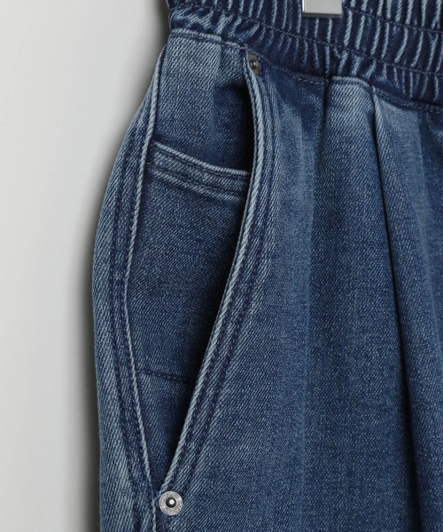 BAYFLOW（ベイフロー）の「【裏起毛・ストレッチ】WARM UPデニムパンツ（デニムパンツ・メンズ・サックスブルー/チャコール・MEDIUM/LARGE）」の5枚目の写真