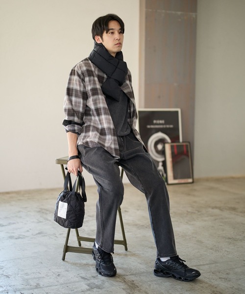 BAYFLOW（ベイフロー）の「【裏起毛・ストレッチ】WARM UPデニムパンツ（デニムパンツ・メンズ・サックスブルー/チャコール・MEDIUM/LARGE）」の21枚目の写真