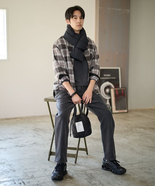 BAYFLOW（ベイフロー）の「【裏起毛・ストレッチ】WARM UPデニムパンツ（デニムパンツ・メンズ・サックスブルー/チャコール・MEDIUM/LARGE）」の19枚目の写真