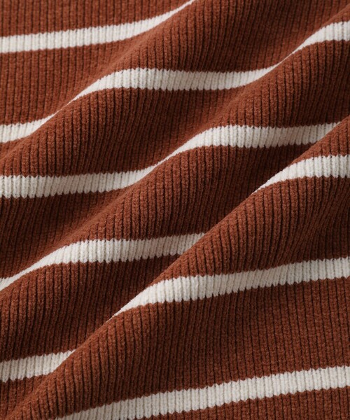 Saturdays NYC（サタデーズ ニューヨークシティ ）の「Seaport Skipper Sweater（ニット/セーター・メンズ・レンガ/ブラック・L/M/S/XL）」の6枚目の写真