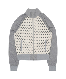 THECOLDESTMOMENT(�U�R�[���f�X�g���[�����g)��TCM dot raglan zip-up (beige/grey)(���̑��A�E�^�[)