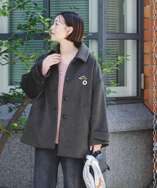 セール】F by ROSSO 『UR TECH』ビーバーテントラインコート（ステン  