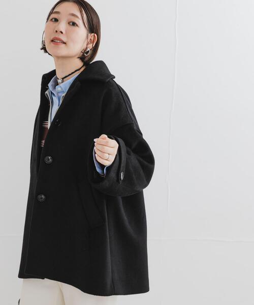 セール】F by ROSSO 『UR TECH』ビーバーテントラインコート（ステン