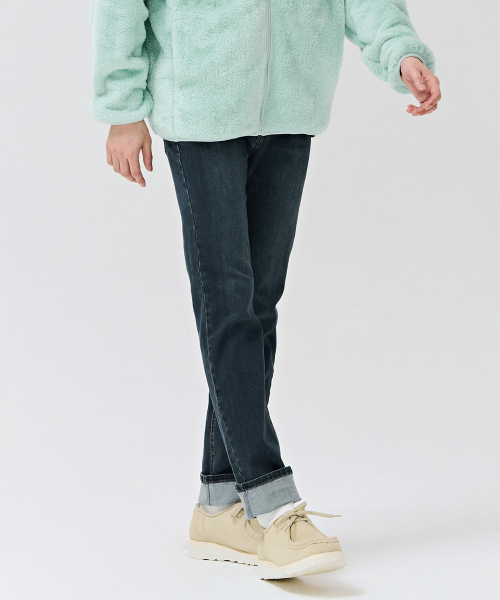 CHASECULT(チェイスカルト)の「男性ヒドゥンバンディングスリムデニムパンツ-DERK2311B04(デニムパンツ・メンズ・ネイビー・82/86/70/76/92)」の3枚目の写真