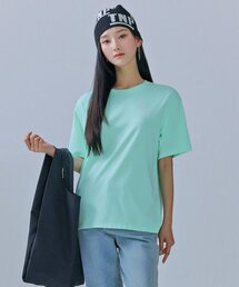 共用タイポグラフィ半袖Tシャツ-CCRU5833E0Y